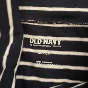 Blue and white skirt